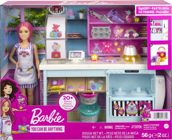 Barbie Bakkerij - Speelfigurenset