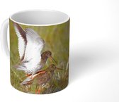 Mok - Twee tureluurs die aan het paren zijn - 350 ML - Beker