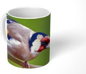 Mok - Koffiemok - Een putter is opzoek naar voedsel - Mokken - 350 ML - Beker - Koffiemokken - Theemok