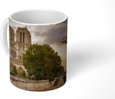 Mok - Zonsopgang bij de Notre Dame in Parijs - 350 ML - Beker