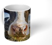 Mok - Koffiemok - Koe - Licht - Gras - Mokken - 350 ML - Beker - Koffiemokken - Theemok