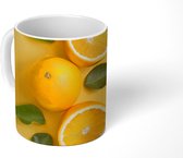 Mok - Sinaasappel - Fruit - Geel - 350 ML - Beker