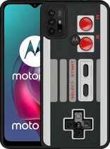 Motorola Moto G10 Hardcase hoesje Retro Controller Classic - Designed by Cazy