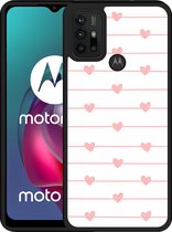 Motorola Moto G10 Hardcase hoesje Pink Love - Designed by Cazy