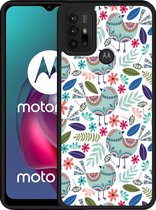 Motorola Moto G10 Hardcase hoesje Blue bird - Designed by Cazy