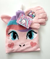 Unicorn Muts + Handschoenen