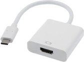 APM USB 3.1 Type-C / HDMI-adapter - Mannelijk / Vrouwelijk - Wit