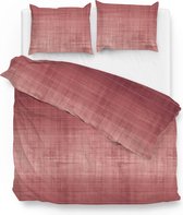 Zo! Home Rooney Dekbedovertrek - Lits-jumeaux - 240x200/220 cm - Red