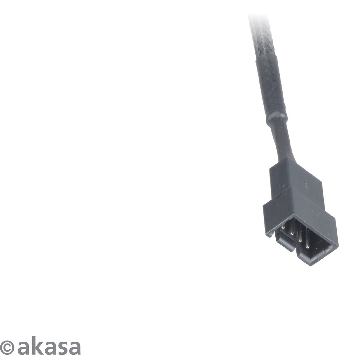 Akasa FLEXA FP3S | 1 à 3 Voies | Câble Répartiteur De Ventilateur PWM à 4 Broches | Prend En Charge 3 Ventilateurs PWM à Partir D'un Seul En-tête PWM