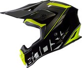 CMS XR-7 BOOST - Crosshelm - Offroadhelm - Zwart - Geel - Motor & Brommer helm