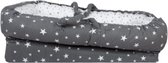 Babynestje - Babynestjes – Reflux Draagbaar Grey Star - Babynest – Baby - Reflux – Anti reflux kussen - Reflux baby – Hoofdkussen baby – Baby kussen- Baby nestje- Baby bedje – Kraa