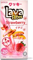Lava Bites Strawberry Cookies Boterkoekje met Aardbeien vulling - 200g ( 20 pcs)