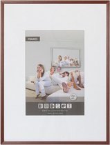Aluminium Fotolijst HOUTLOOK - Profiel M109 - 50 x 50 cm - Houtlook Kersen