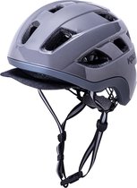 Fietshelm - E-bike helm - Kali Traffic Snorscooterhelm - Goedgekeurde helm Helmplicht - Titanium Mat - Maat S/M