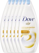 Dove Caring Protection Women - 6 x 250  ml - Douchecrème - Voordeelverpakking