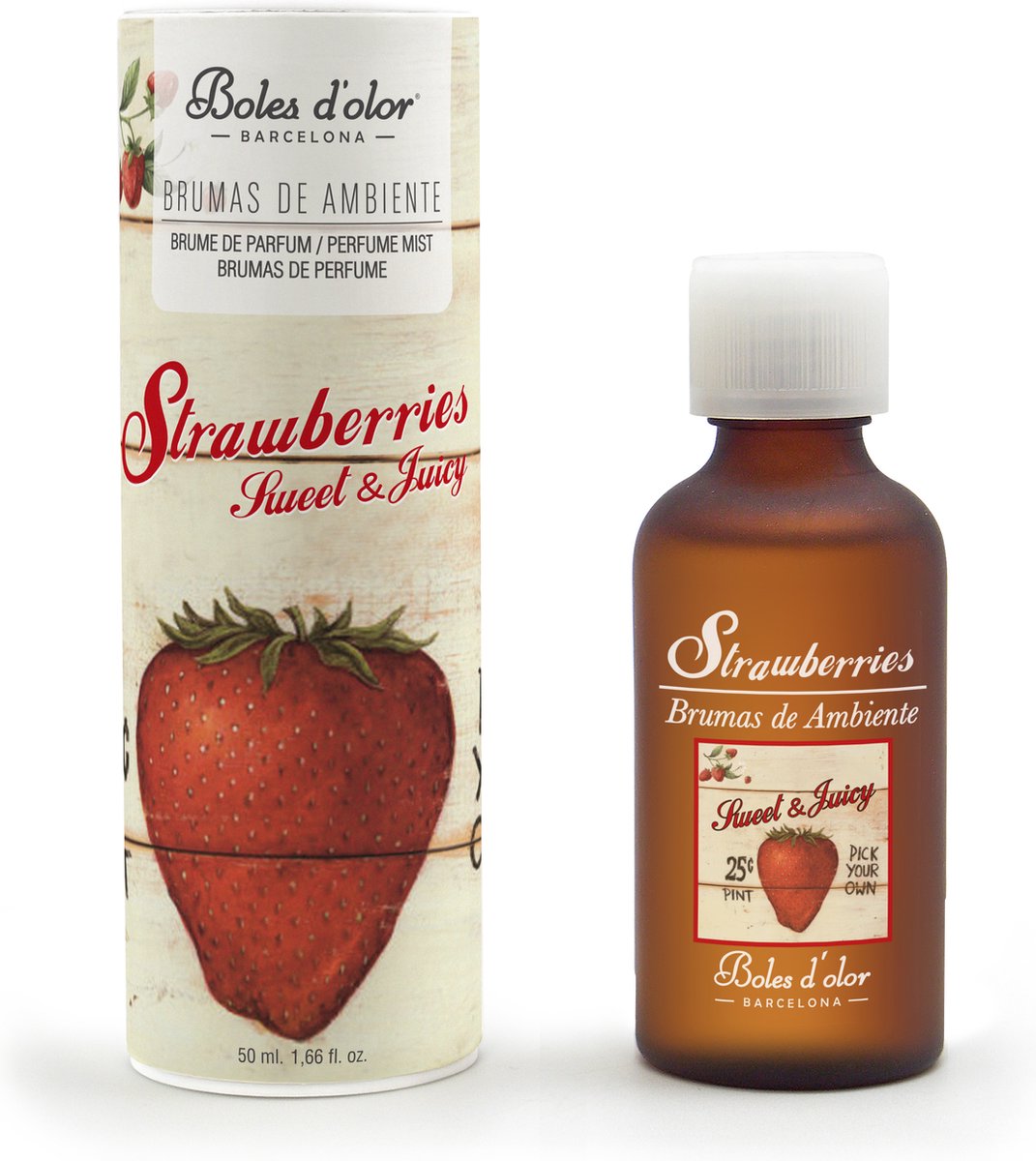 Goedkoopste Boles d'olor - Geurolie 50 ml - Strawberries