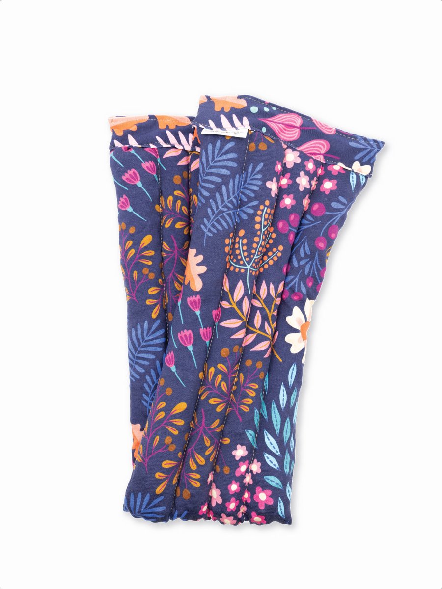 Goedkoopste Warmtekussen Nek - Bloemen print - Duurzaam cadeau - Kersenpitten