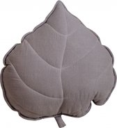 Moi Mili Blad Kussen 39x37cm Grey
