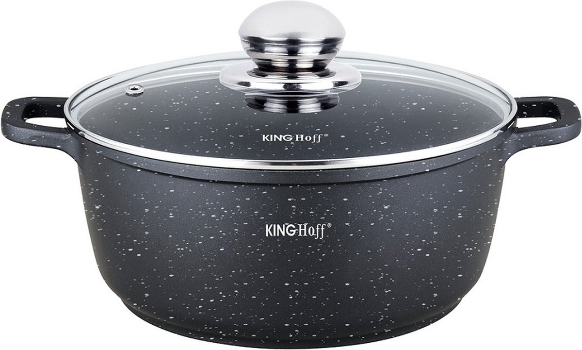 Kinghoff 1593 - Braadpan - met Aromaknop - 20 cm - 2.3 liter