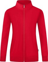 Jako Doubletex Sweaterjas Dames - Rood