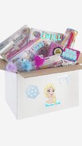 Disney Frozen Hobbyset 8 Delig  - Frozen Parfum - Frozen Kleurboek - Frozen Bellenblaas - Frozen Stickers - Frozen Haar Accessoires -Frozen Nagellak - Frozen Surprise - Potloden -