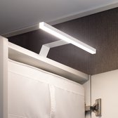 Eleganca luxe opbouwverlichting kastlampen 3 stuks - Meubelverlichting - Badkamerlampen - Spiegellampen - Wit - Warm wit licht - IP44 spatwaterbestendig - 30x3.5cm