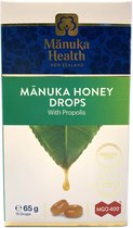 Manukahoning druppels 65g met propolis en vitamine C Manuka Health - Immuun Booster helpt tegen griep en verkoudheid