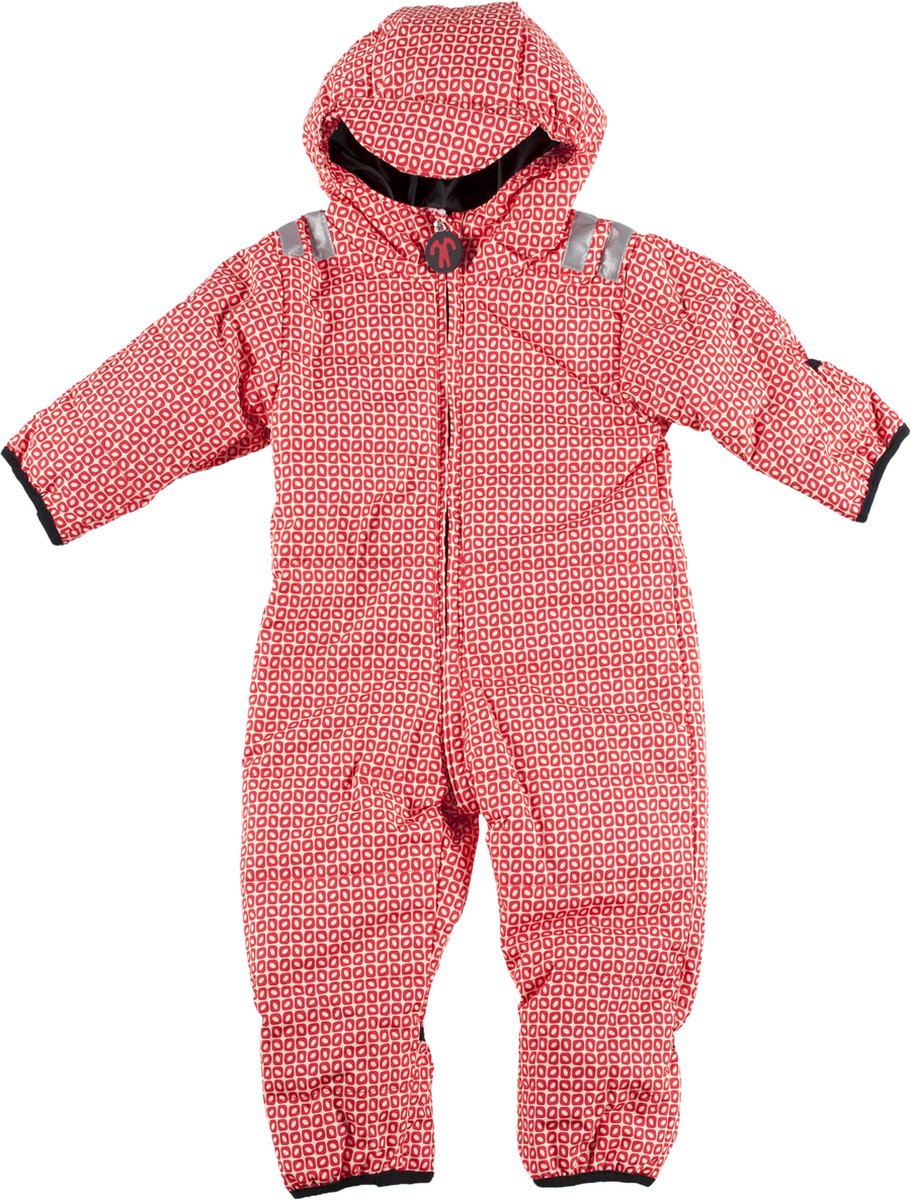 Ducksday winterpak voor baby unisex Funky – – newborn kadoo Rood