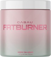 Cabau Lifestyle - Fatburner / Verbrander - Stimuleert vetverbranding - Groene Thee Limoen smaak - 300 gram