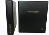 Importa MH20 Band voor MH20 munthouderbladen - Classic Zwart - met opdruk Muntenalbum - Gewatteerd met extra zwaar ringmechaniek (geschikt voor munten in munthouders)