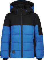 Icepeak Lens  Wintersportjas - Maat 128  - Jongens - blauw/zwart