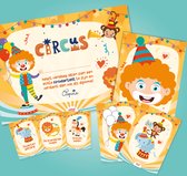 Speurtocht kinderfeestje circus (10 kinderen)