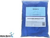 W.A.S.H. Microvezel Premium Droogdoek | Water absorberend | Ultra zacht | Blauw | 160x60 cm