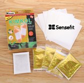 Sensefit - Premium Kinoki Gold - Detox ontgiftigings pleister - Detox voetpleisters ontgiftigen - Warmte pleisters- vermindert stress - Detoxing - Ontgiftingspleister - voetpleister - Afvallen - Warmte pleister - KINOKI - Detox pads - Detox kuur