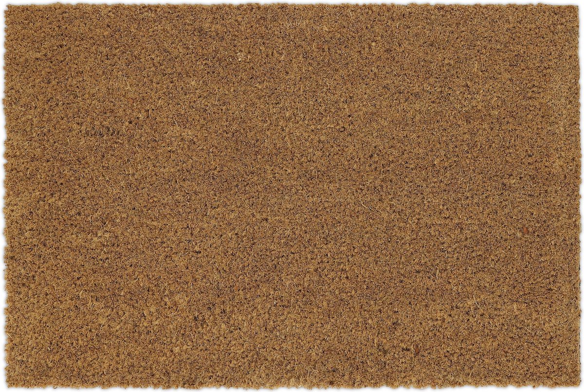 Carpe mathique Deurmat - 40x60 cm - kokos Bruin