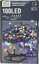100 LED Lichtsnoer - Indoor & Outdoor - Multicolor - Kerstverlichting - 10 meter