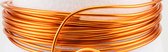 Vaessen Creative Aluminium Draad - 2,5mm - ±37m - 500g - Saffraan oranje