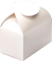 Victoria Lynn 12 Wing Top Favor Boxes code 1404-15 parelwit