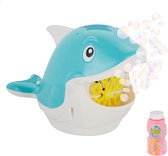 Relaxdays Bellenblaasmachine walvis - bellenblazer - incl. vloeistof - outdoor speelgoed