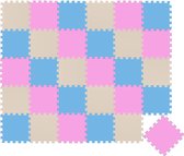 27 delige Puzzelmat voor Baby's en Kinderen - 30x30 Puzzel Speelmat EVA Kruipmat