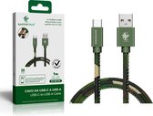 USB-C Oplaadkabel 2.4A | USB to USB-C 2.4A | 1 meter | Militairprint