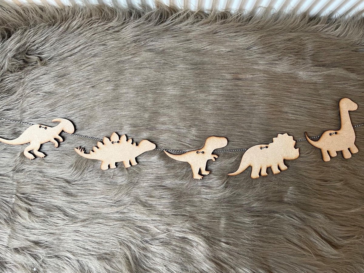 Slinger dino onbehandeld - Houten slinger Slinger dino onbehandeld - Houten slinger