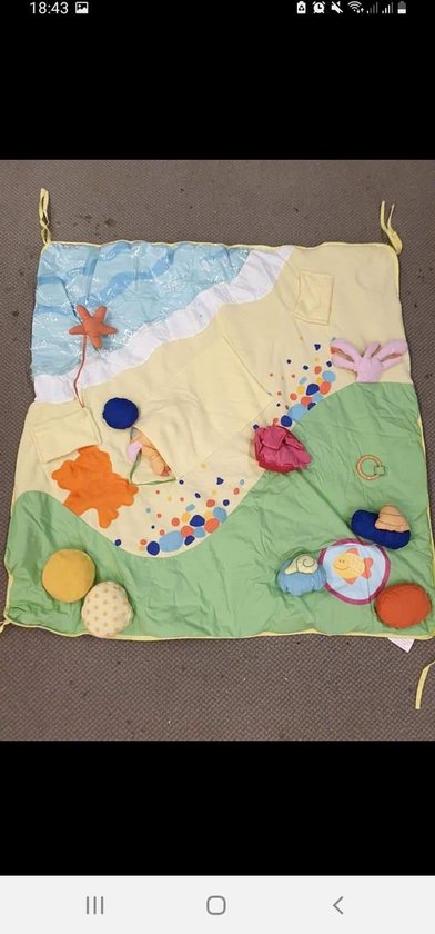 tapis de jeu bébé / tapis découvertes pour bébé / petit tapis enfant /  couverture de sol | bol