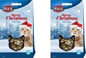 Kerstsnoepjes - kerst - snacks - koekjes voor de kat 140 gr per 2 zakjes