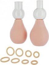 Perfect Fit Tepel Vergroters - BDSM - Vacu√ºm Pompen - Toys voor dames - Tepelzuigers
