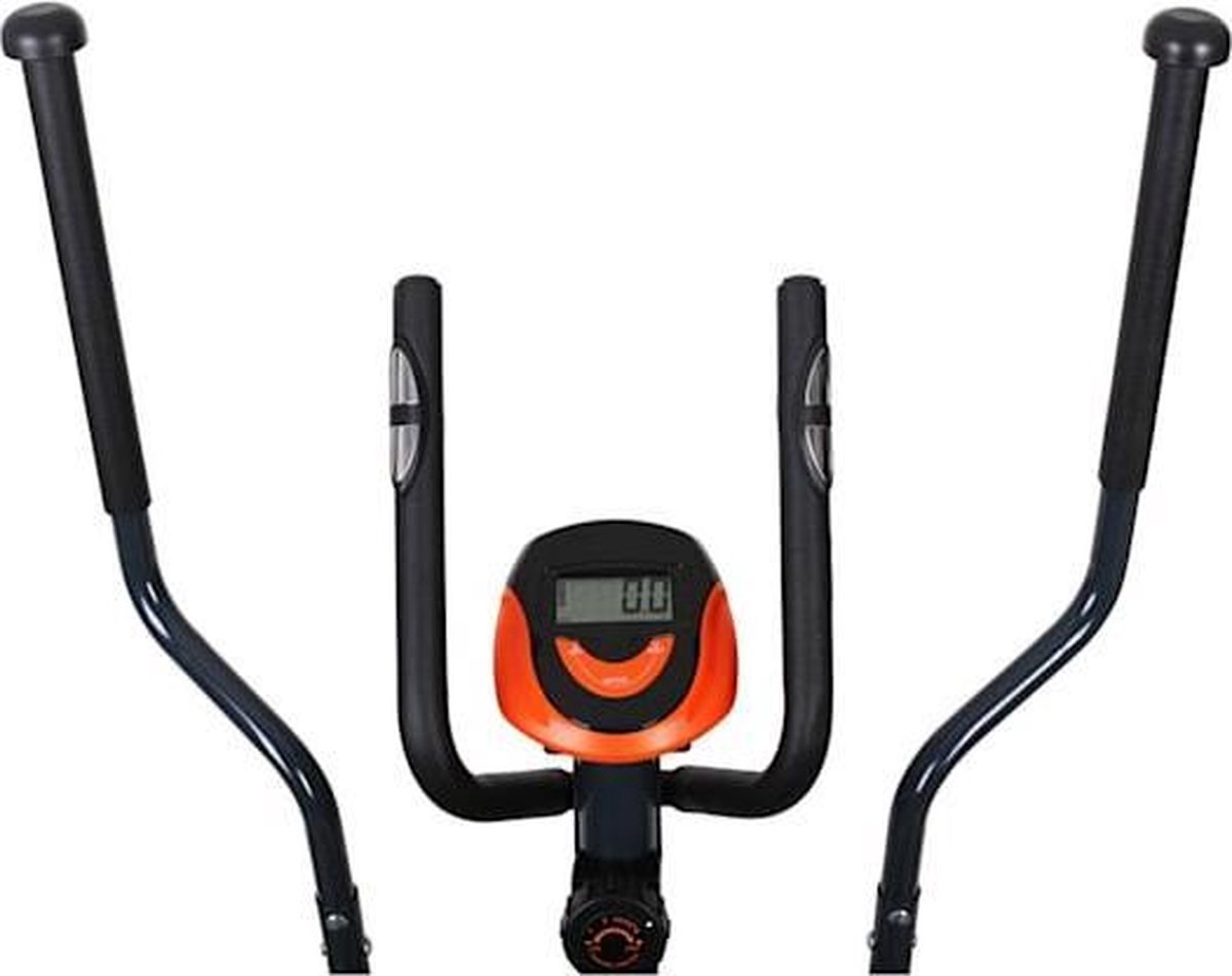 Afbeelding 2 van Klarfit Ellifit FX 250 Crosstrainer - Polssensor - Trainingscomputer - Max. 110kg -Zwart
