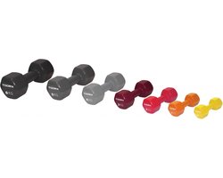 Toorx Toorx Fitness Vinyl Dumbbell - 6 kg zwart
