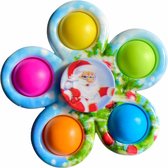 SIMPLE DIMPLE SPINNER - FIDGET - POP IT - KERST - KERSTMAN - FIGDET SPINNER - TIKTOK TREND - HYPE