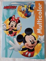 LIBOZA - Vakantiepakket - DISNEY allerlei - Kleurboeken - Stickers - 12 Stiften - 12 Kleurpotloden - Potlood-Gum-2 Pennen-Puntenslijper - Vakantie - Cadeau - Verjaardag - Sinterkla