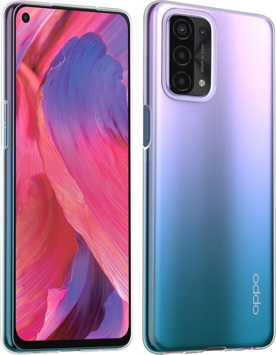 Transparant hoesje voor de Oppo A54 5G & Oppo A74 5G - TPU Backcover